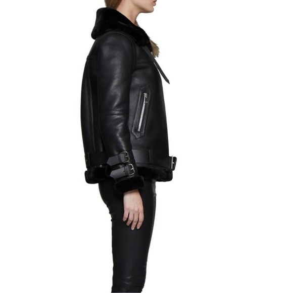 Walter Baker Whitney Leather Jacket - Picture 3 of 16